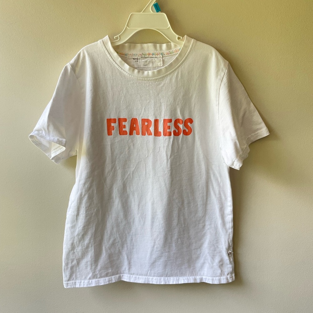 Minimalist Folk Co. Fearless White Tshirt
